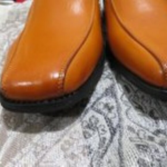 AMAPO Men's Square Toe Dress Shoes slip on Classic Business Men Oxfords 12 US - Picture 2 of 12